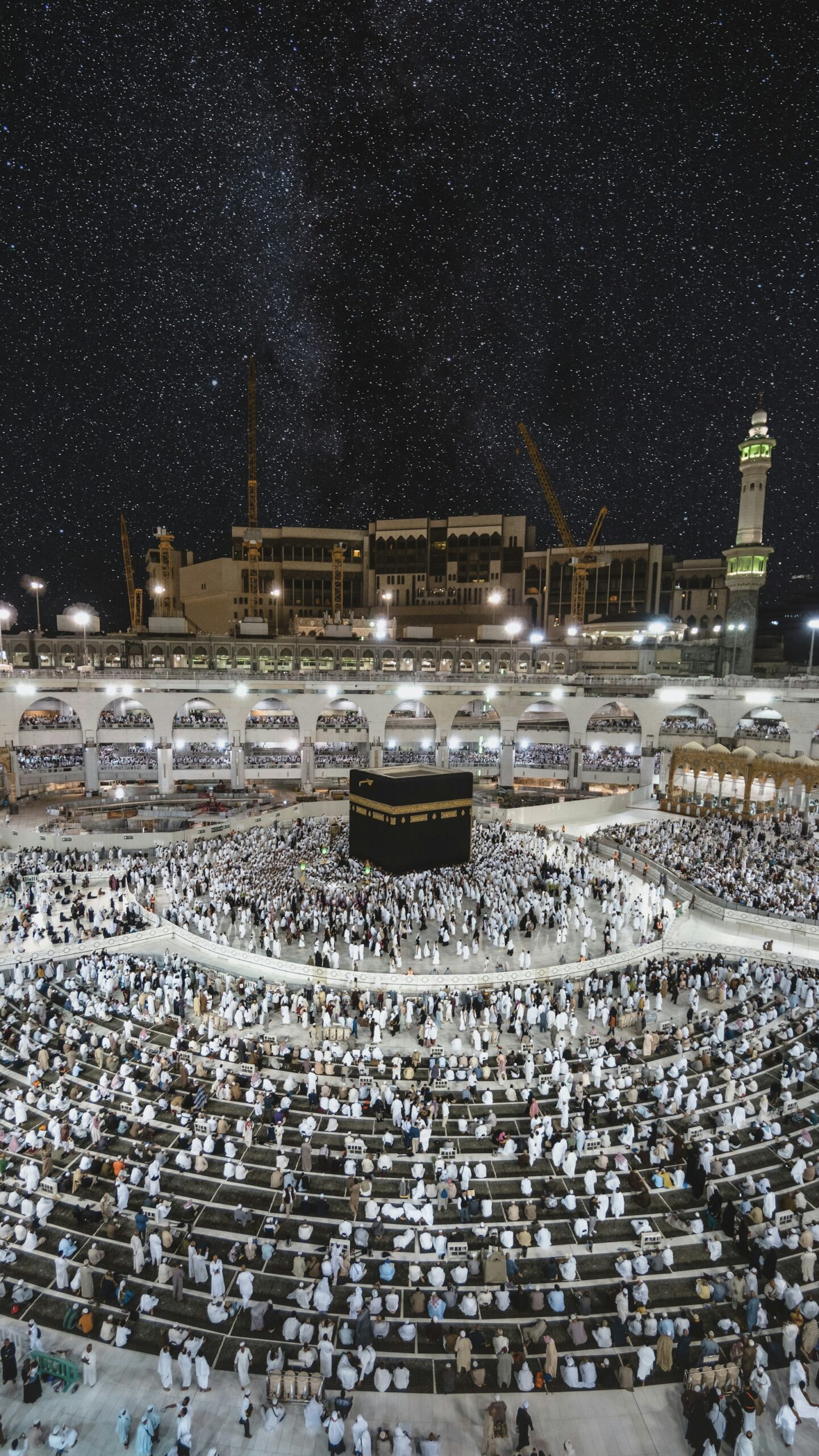 الكعبة والمسجد الحرام في مكة المكرمة
